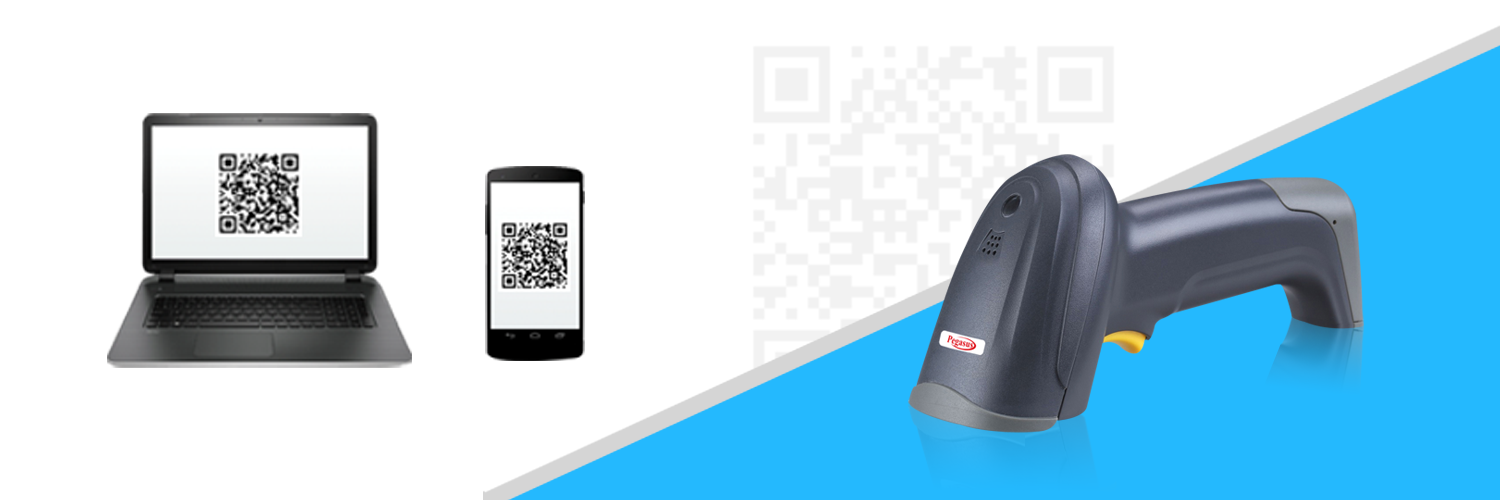 Pegasus PS3113  1D & 2D & QR Handheld Image Barcode Scanner